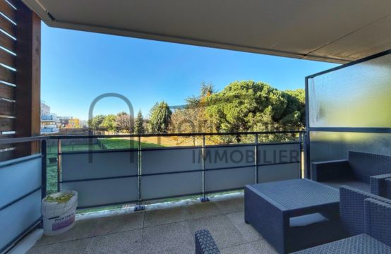 EXCLUSIVITÉ LOCATION BLAGNAC T2 en étage avec Balcon et 2 Parkings